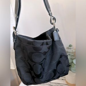 Coach Signature C fabric hobo shoulder bag